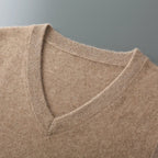 Gilet in maglia con scollo a V da uomo | Stratificazione casual intelligente