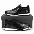Scarpe eleganti brogue in pelle velour da uomo