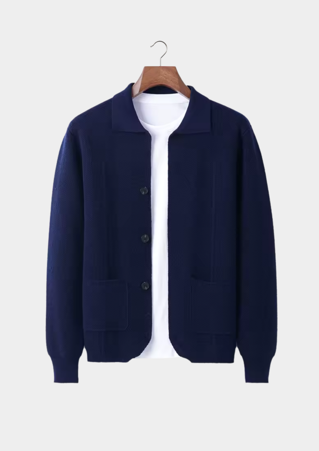 Maglione cardigan con bottoni da uomo - Stile versatile