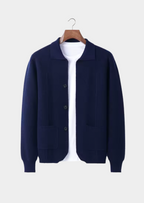 Maglione cardigan con bottoni da uomo - Stile versatile