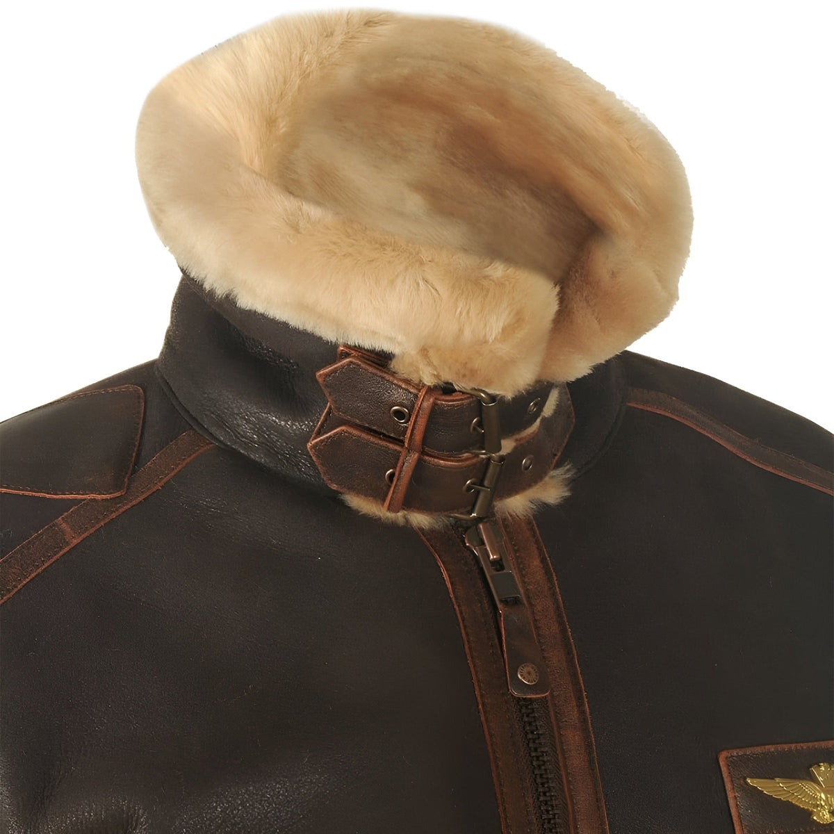 Calda giacca da pilota da uomo - Classico stile aviatore