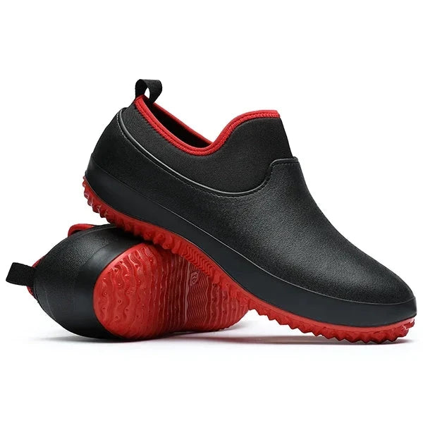 Scarpe da lavoro slip-on impermeabili da uomo: antiscivolo e comfort per tutto il giorno