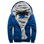 Giacca invernale in pile da uomo