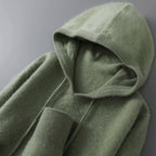 Maglione da uomo in lana e cashmere, morbido e caldo pullover in maglia, lavare solo a mano