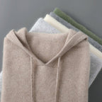 Maglione da uomo in lana e cashmere, morbido e caldo pullover in maglia, lavare solo a mano