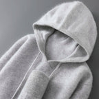 Maglione da uomo in lana e cashmere, morbido e caldo pullover in maglia, lavare solo a mano