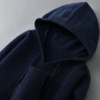 Maglione da uomo in lana e cashmere, morbido e caldo pullover in maglia, lavare solo a mano