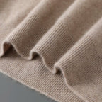 Maglione da uomo in lana e cashmere, morbido e caldo pullover in maglia, lavare solo a mano