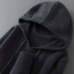 Maglione da uomo in lana e cashmere, morbido e caldo pullover in maglia, lavare solo a mano