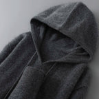 Maglione da uomo in lana e cashmere, morbido e caldo pullover in maglia, lavare solo a mano