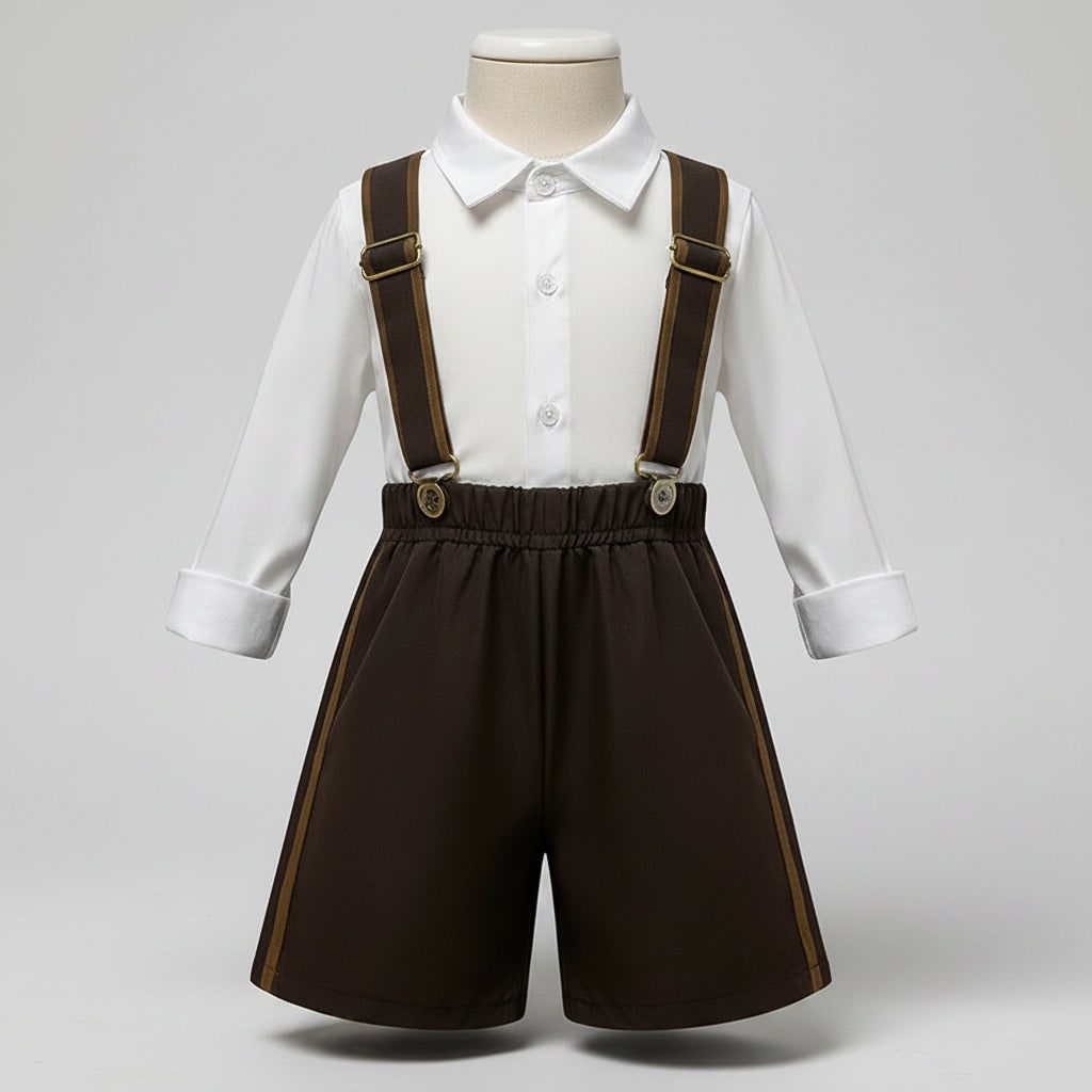 Costume da uomo per Halloween, Oktoberfest, da donna, con pantaloni in pelle e vestito Dirndl