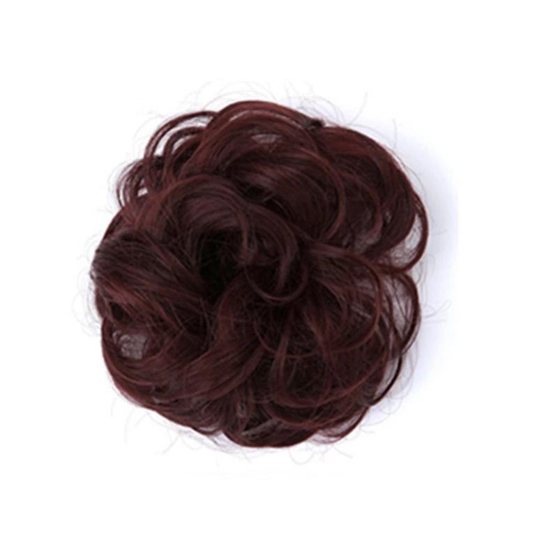 Messy Bun Finto Chignon Elastico