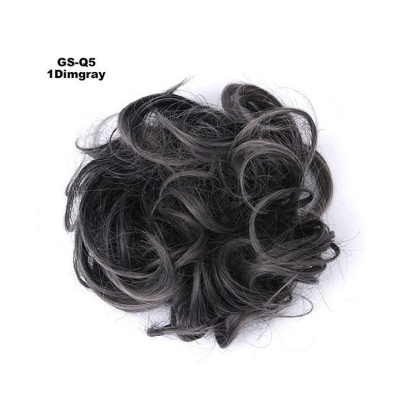 Messy Bun Finto Chignon Elastico