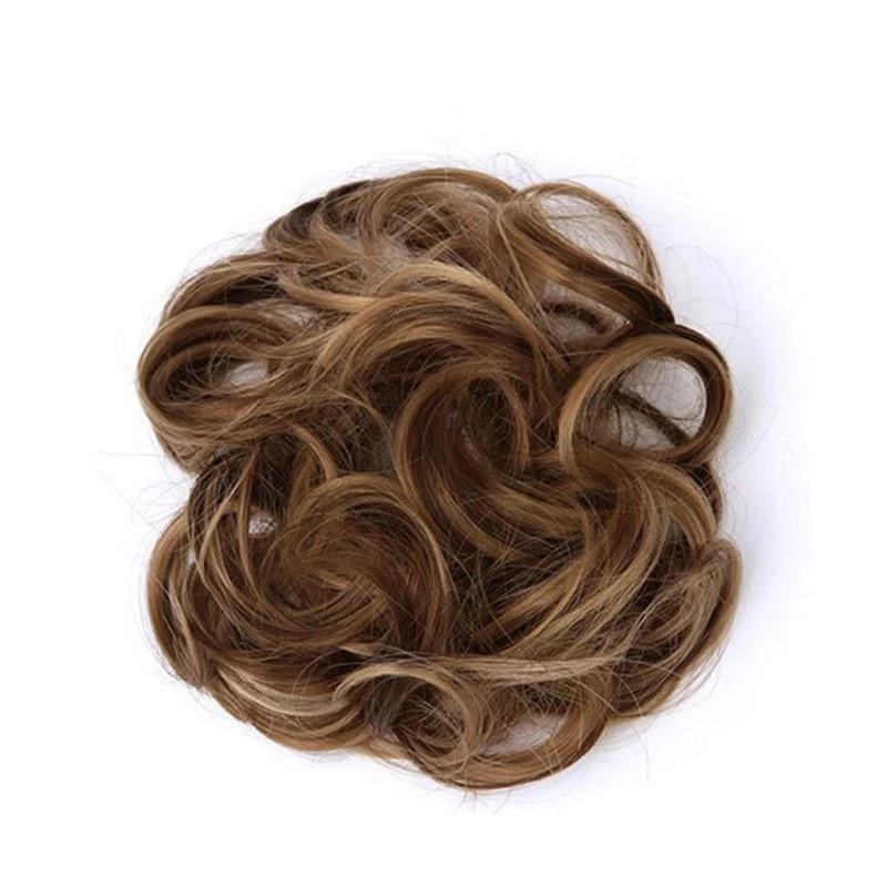 Messy Bun Finto Chignon Elastico