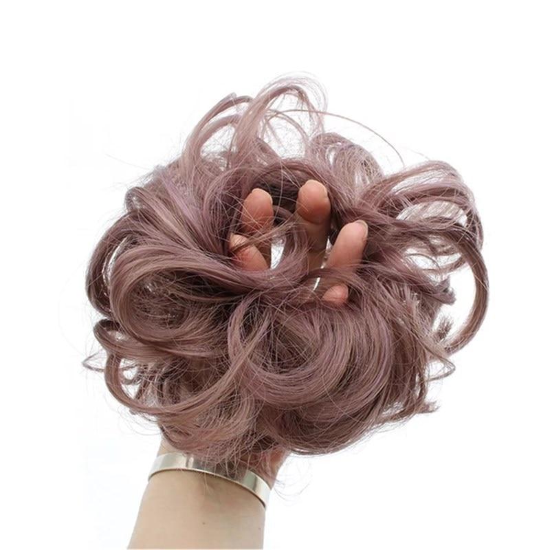 Messy Bun Finto Chignon Elastico