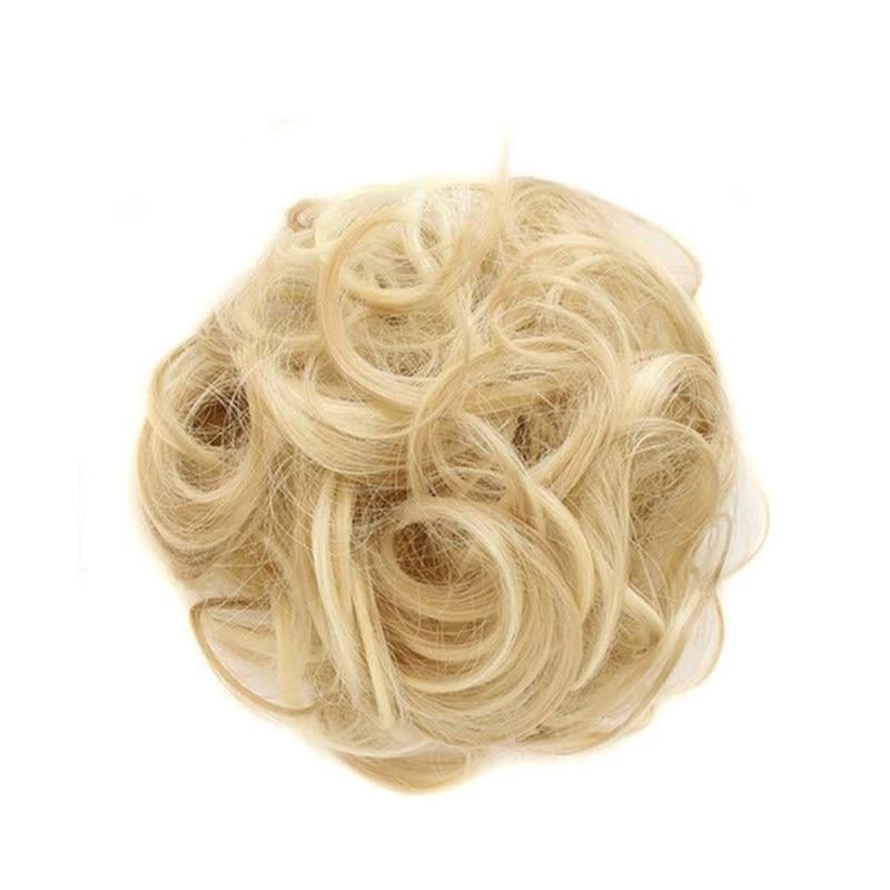 Messy Bun Finto Chignon Elastico
