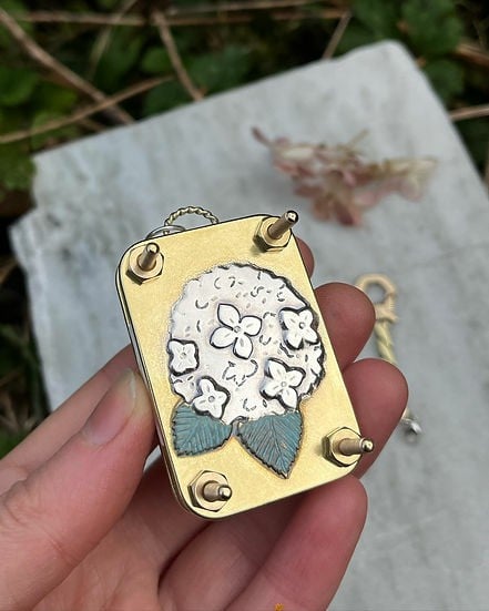 Mini Flower Press | Compattatore di fiori | Creatore di ricordi botanici | Strumento creativo portatile