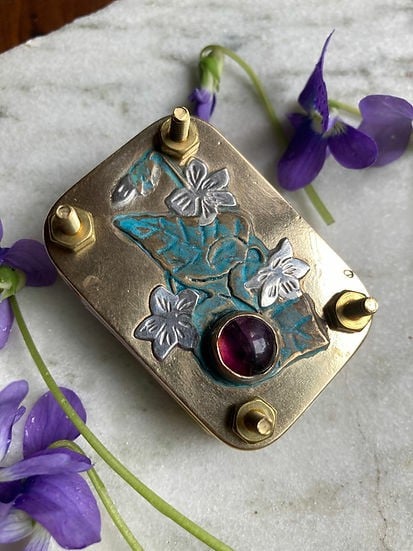 Mini Flower Press | Compattatore di fiori | Creatore di ricordi botanici | Strumento creativo portatile