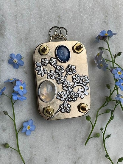 Mini Flower Press | Compattatore di fiori | Creatore di ricordi botanici | Strumento creativo portatile