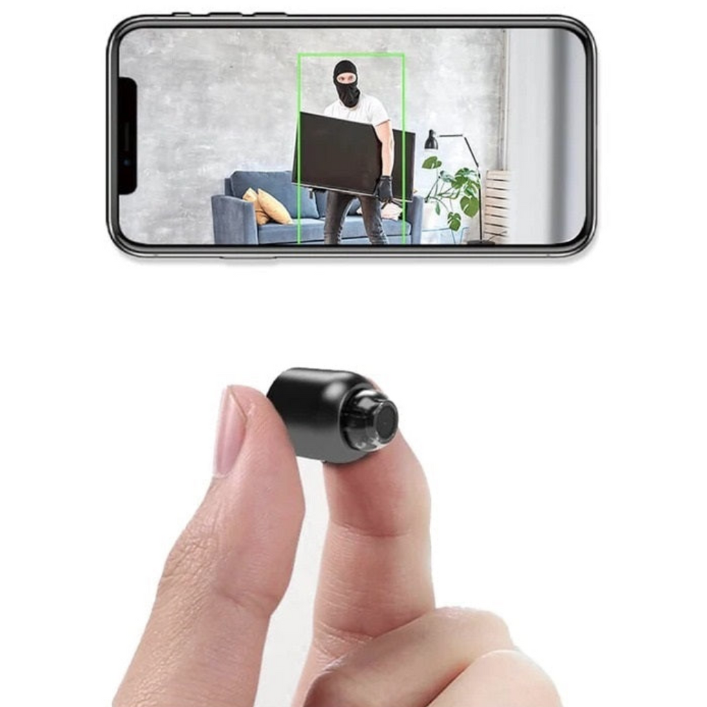 Mini telecamera wireless nascosta con audio per videosorveglianza domestica