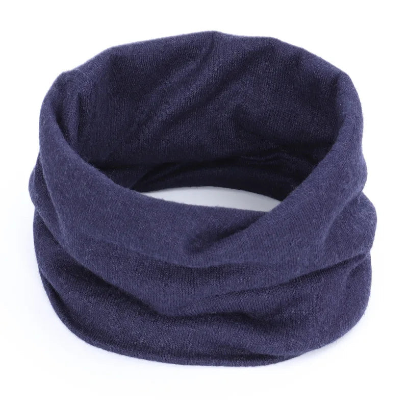 Scaldacollo invernale con sciarpa in cashmere accogliente