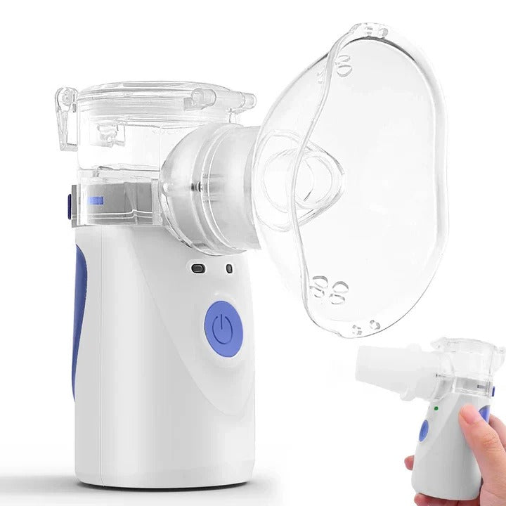 Nebulizzatore a rete portatile a ultrasuoni, dispositivo compatto e silenzioso per uso personale
