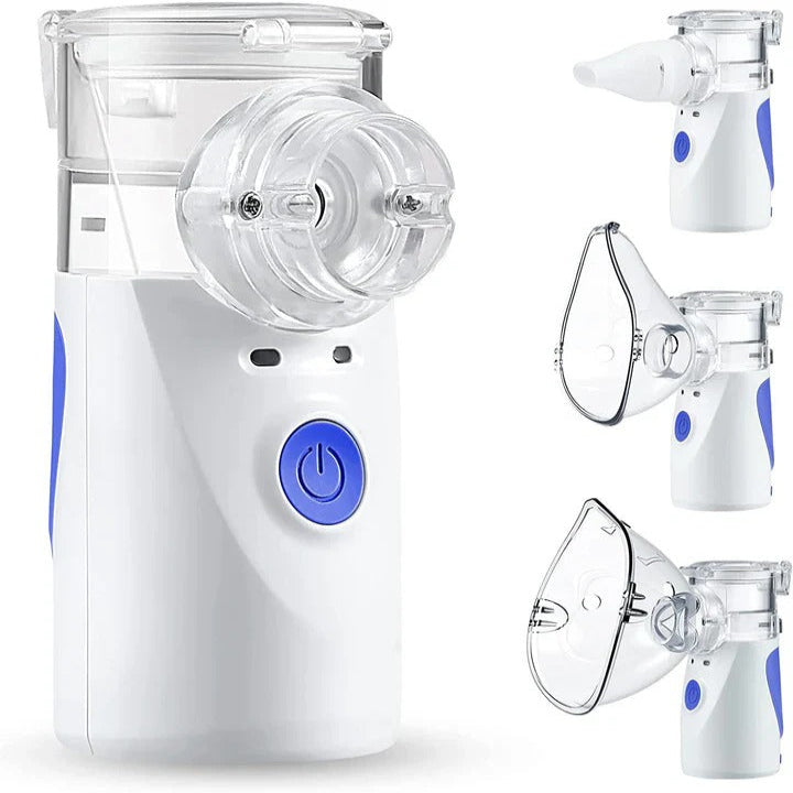 Nebulizzatore a rete portatile a ultrasuoni, dispositivo compatto e silenzioso per uso personale