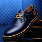 Scarpe eleganti in pelle impermeabili da uomo