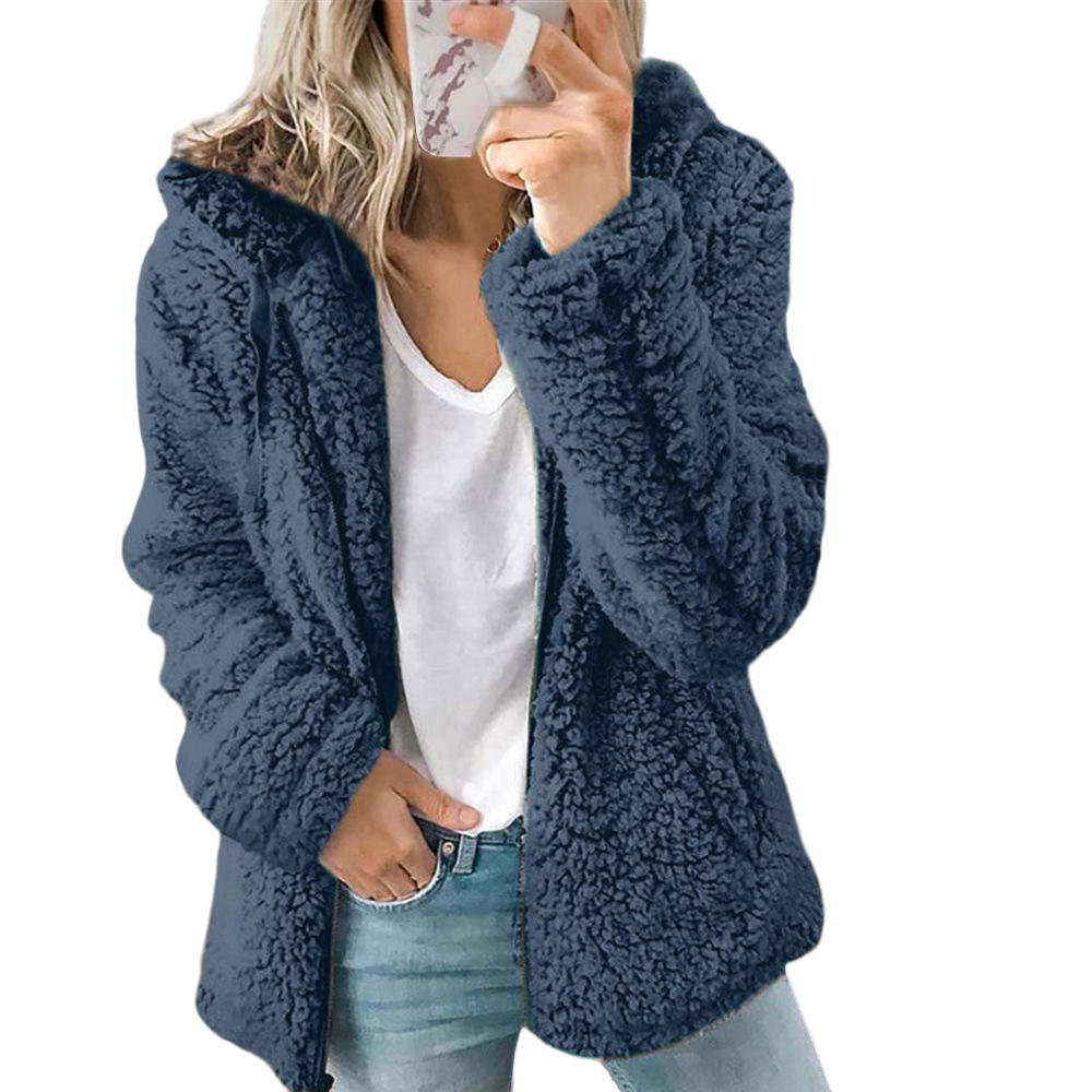 Comoda giacca in pile Teddy da donna