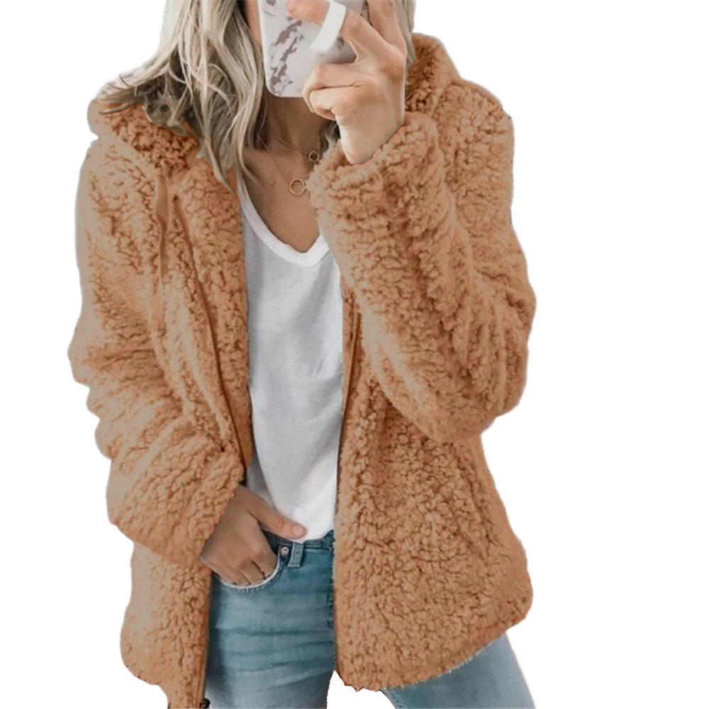Comoda giacca in pile Teddy da donna