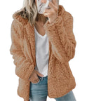 Comoda giacca in pile Teddy da donna