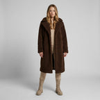 Cappotto lungo e accogliente da donna
