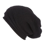 Berretto oversize lavorato a maglia da donna - Slouchy Wool Winter