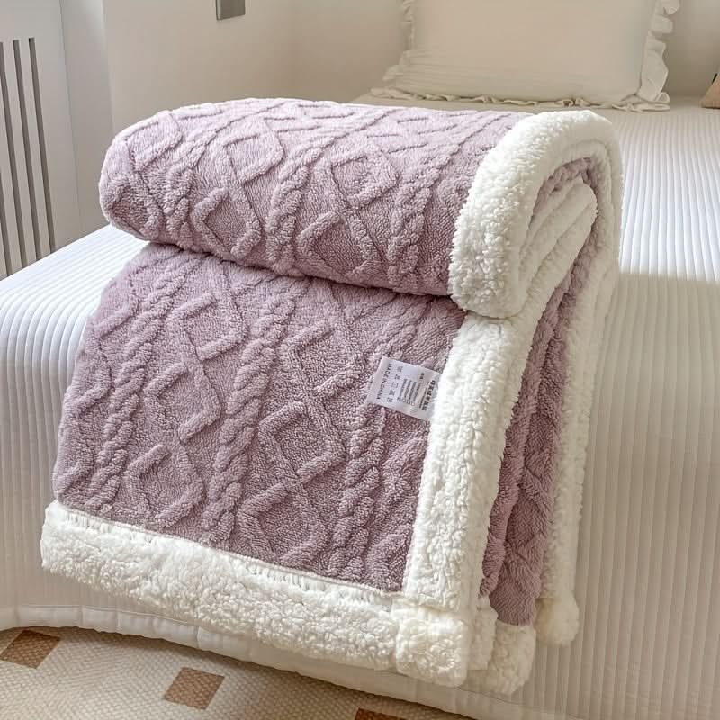 Coperta morbida e confortevole per letto, divano e viaggio