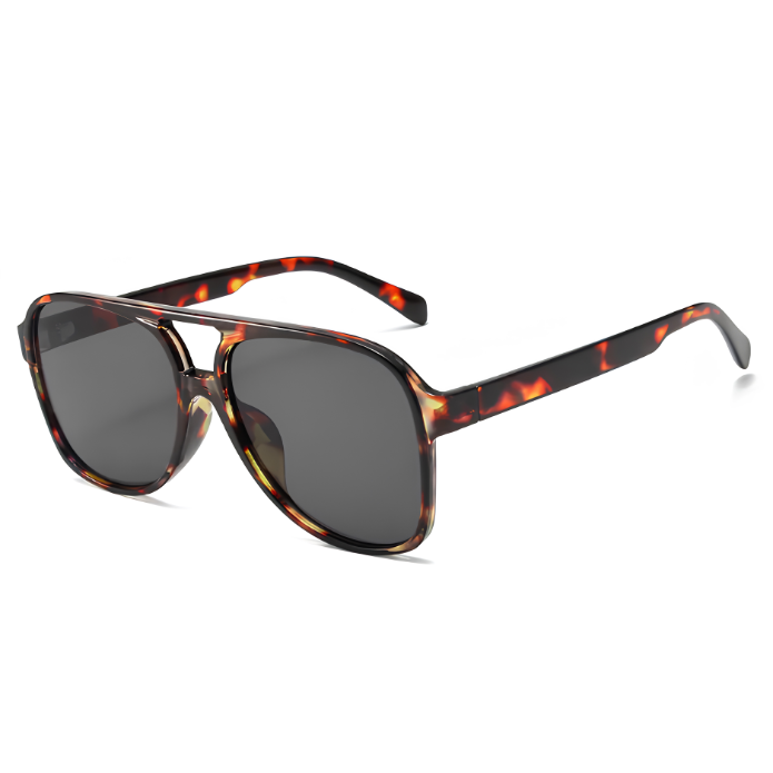 Occhiali da sole modello aviatore oversize retrò - Amara