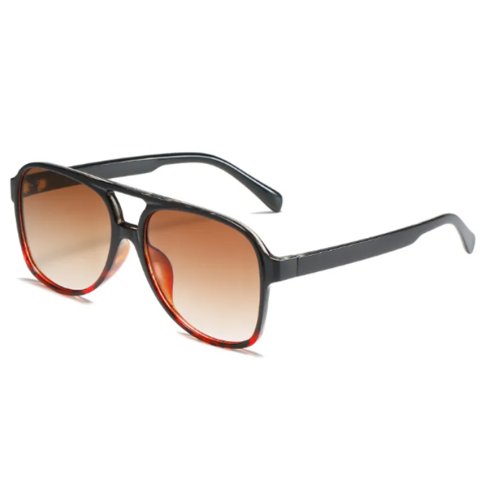 Occhiali da sole modello aviatore oversize retrò - Amara