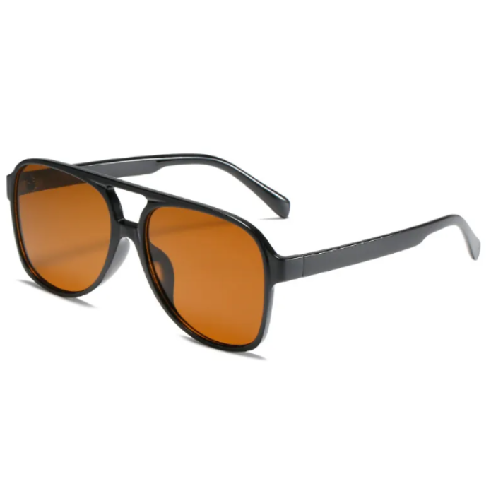 Occhiali da sole modello aviatore oversize retrò - Amara