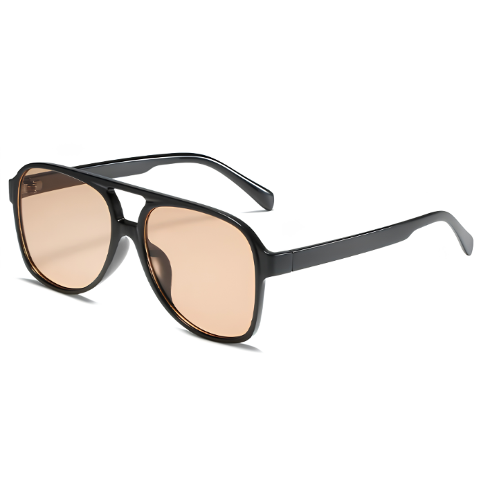 Occhiali da sole modello aviatore oversize retrò - Amara