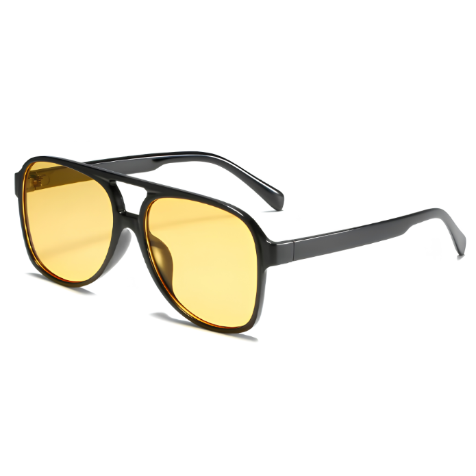 Occhiali da sole modello aviatore oversize retrò - Amara