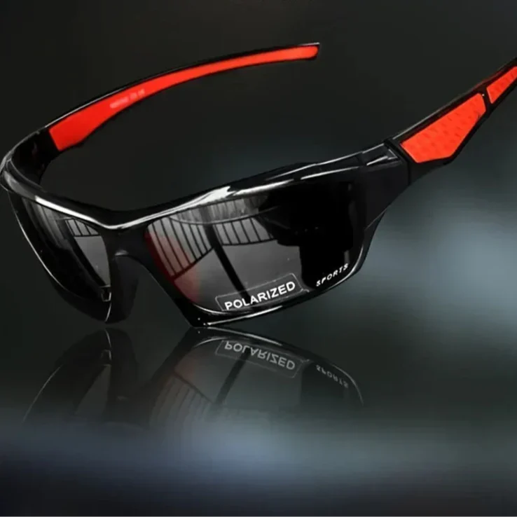 Occhiali da sole tondi in metallo polarizzati con protezione UV400 per uomo e donna
