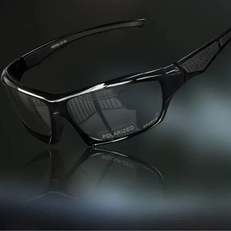 Occhiali da sole tondi in metallo polarizzati con protezione UV400 per uomo e donna