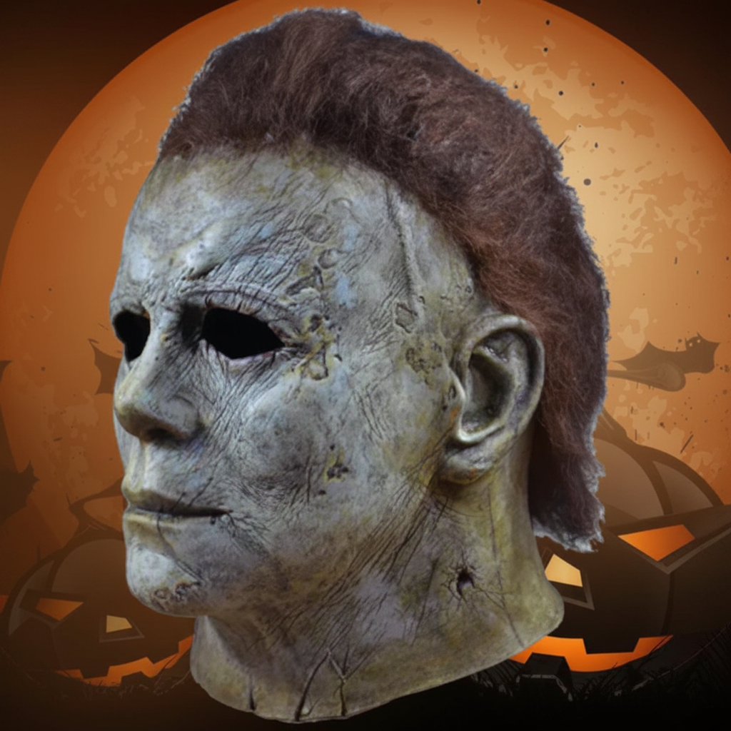 Maschera horror unisex di Michael Myers per Halloween