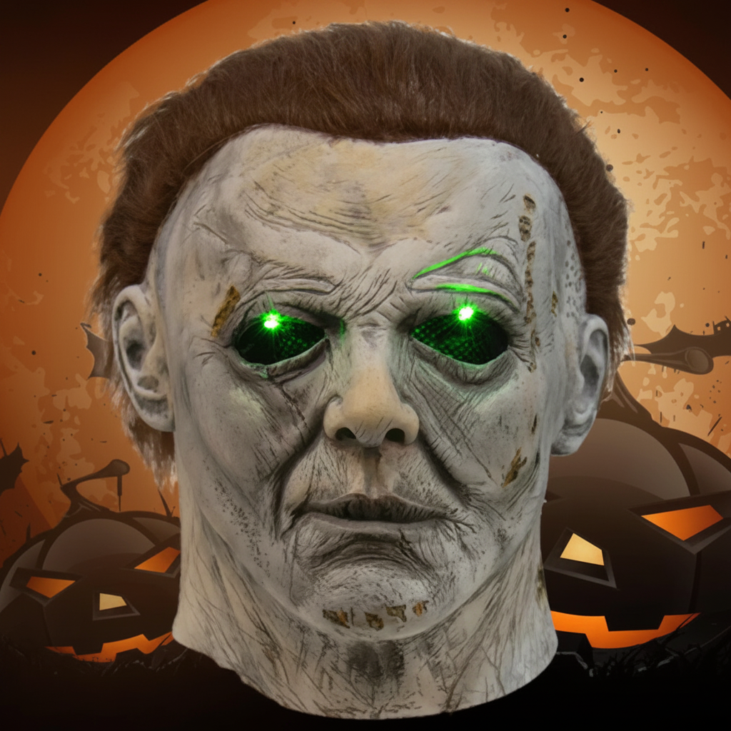 Maschera horror unisex di Michael Myers per Halloween