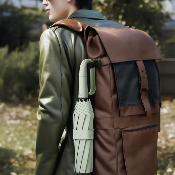Ombrello Antitempesta con Bordo Riflettente