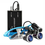 OrionView Loupes Dentali con Luce LED e Ingrandimento Binoculare