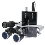 OrionView Loupes Dentali con Luce LED e Ingrandimento Binoculare