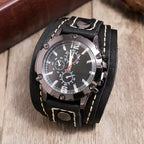 Orologio con cinturino in pelle classico