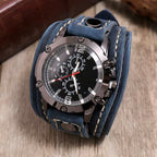 Orologio con cinturino in pelle classico