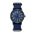 Orologio da campo da uomo con quadrante luminoso