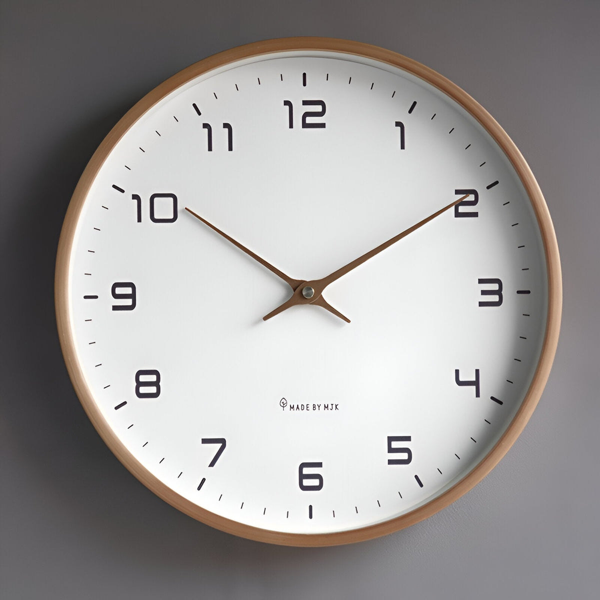 Orologio da parete Nordic | Design minimalista con cornice in legno